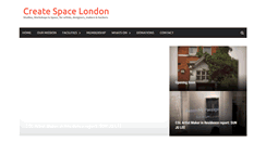 Desktop Screenshot of createspacelondon.org