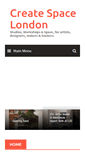 Mobile Screenshot of createspacelondon.org